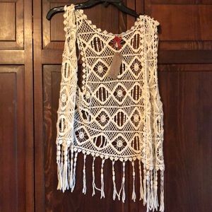 Crochet vest